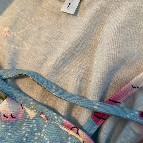 Floral Blue Maxi Dress - Picture 4 of 6